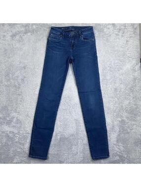 Kut from the Kloth Diana Skinny Jeans Women 4 Dark Blue Mid Rise Stretch Denim